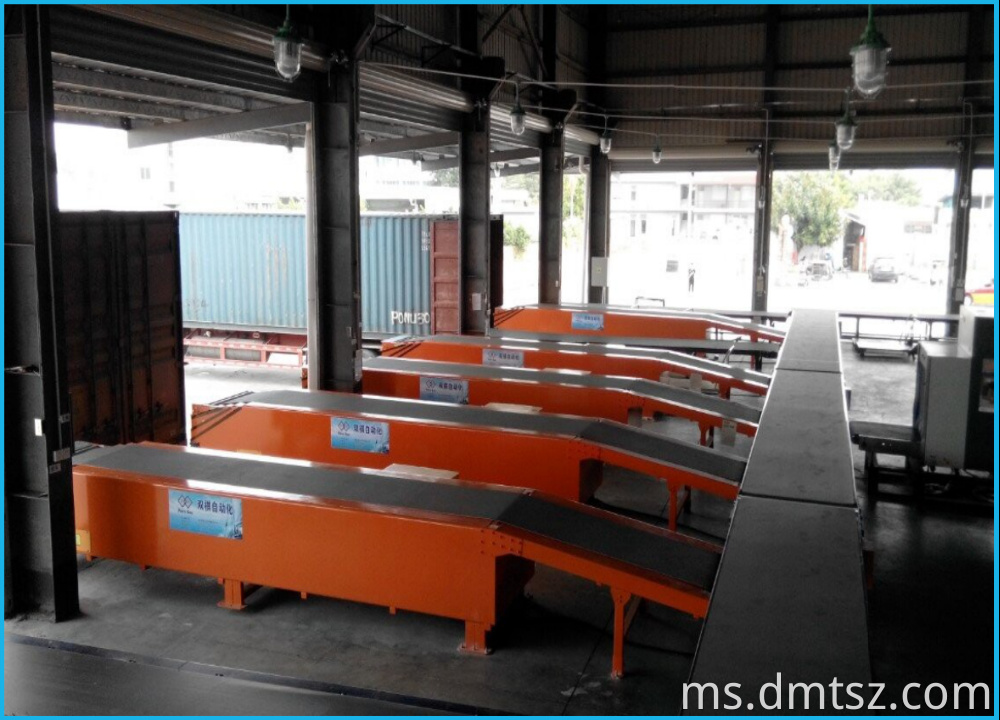 Memuatkan Lori Memunggah Belt Conveyor